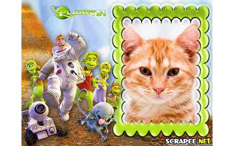 Moldura - Filme Planeta 51