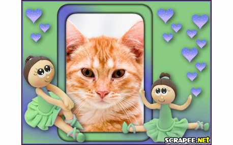 Moldura - Bailarinas