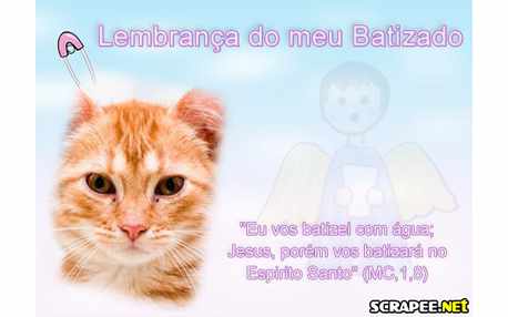 Moldura - Batizado De Menina