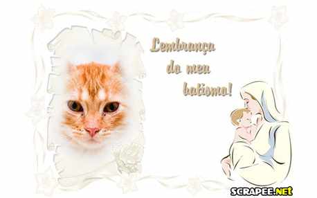 Moldura - Moldura De Batismo