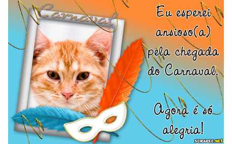 Moldura - Comemorar Carnaval