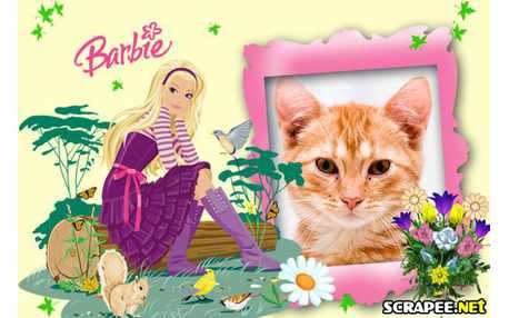 Moldura - Barbie  Teen