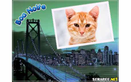 Moldura - Cidade Noturna