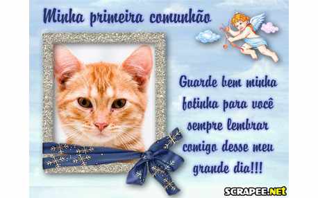 Moldura - Lembrancinha De Primeira Comunhao