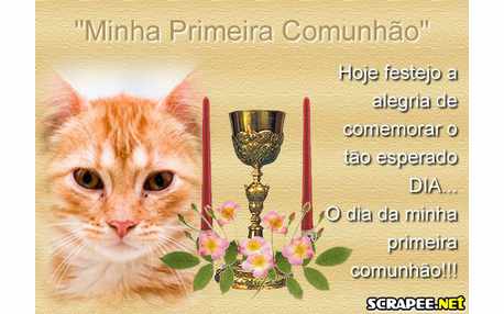 Moldura - Primeira Comunhao
