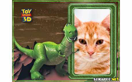 Moldura - Dinossauro Do Toy Story