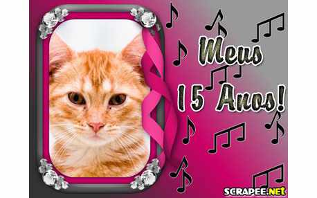 Moldura - Lembranca Para 15 Anos