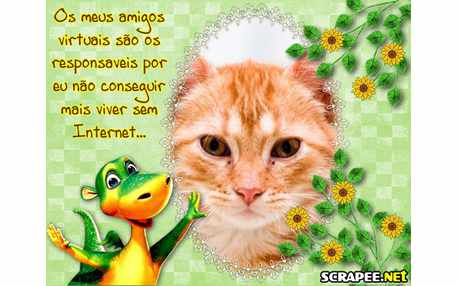 Moldura - Amigo De Internet