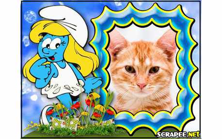 Moldura - Smurfet