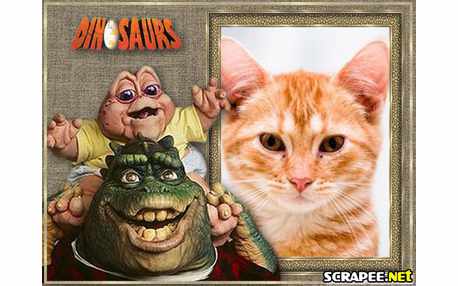 Moldura - Baby Da Familia Dinossauro