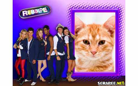 Moldura - Novela Rebelde Da Record