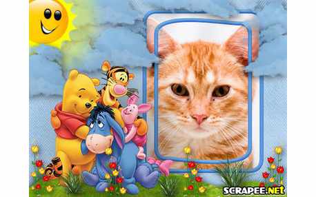 Moldura - Pooh