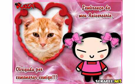 Moldura - Lembrancinha Da Pucca