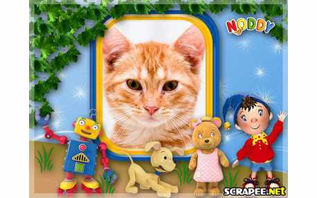 Moldura - Noddy E Seus Amigos