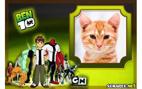 Moldura - Ben 10 E Seus Amigos