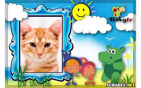 Moldura - Hipopotamo Do Baby Tv