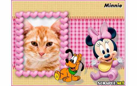 Moldura - Minnie Baby