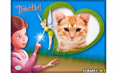 Moldura - Fada Tinkerbel