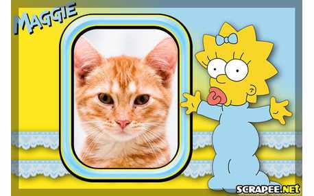 Moldura - Maggie Simpsom