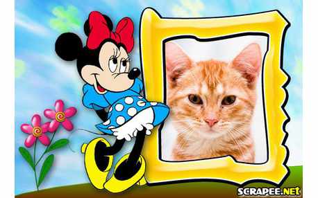 Moldura - Minnie Mouse