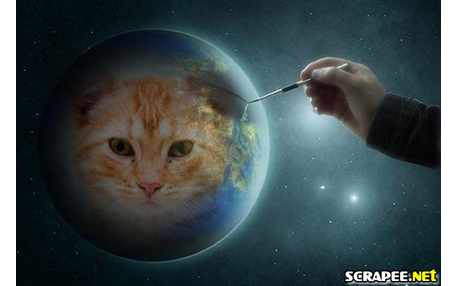 Moldura - Montagem Do Planeta Terra