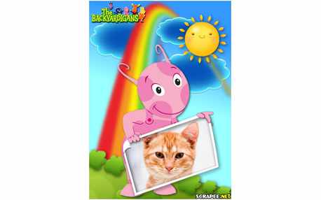 Moldura - Uniqua   Backyardigans