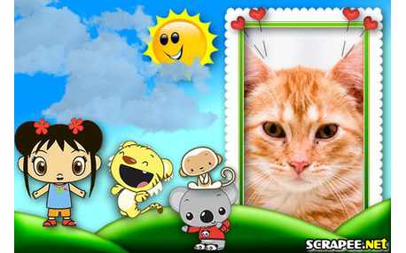 Moldura - Ni Hao Kai Lan