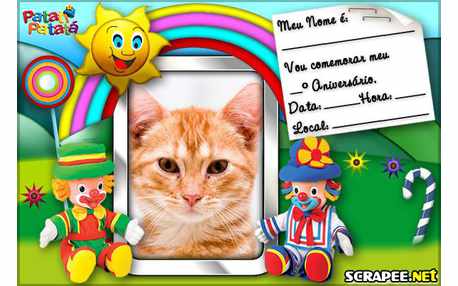 Moldura - Convite Do Patati Patata Baby
