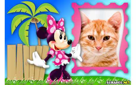 Moldura - Minnie Mouse