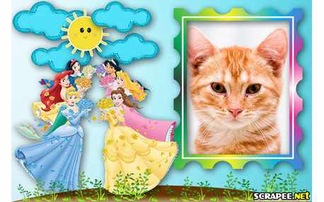 Moldura - Princesas Disney