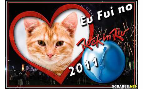 Moldura - Fui Ao Rock In Rio 2011