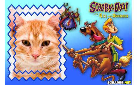Moldura - Scooby Doo E O Rei Dos Duendes   Filme Scooby Doo