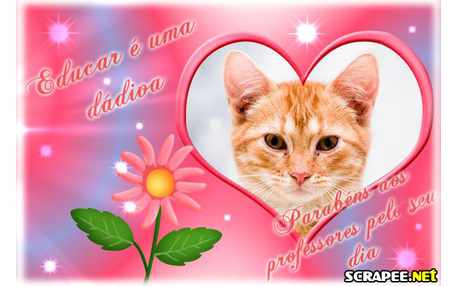 Moldura - Homenagem Ao Professor