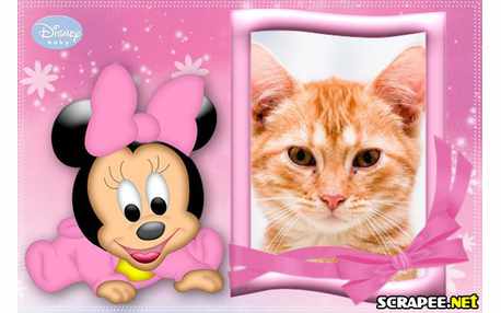 Moldura - Minnie Bebe