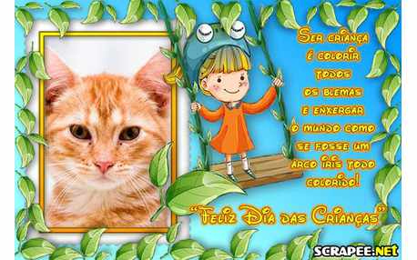 Moldura - Parabens A Todas As Crianacas