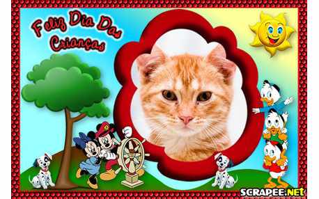 Moldura - Feliz Dia Da Crianca