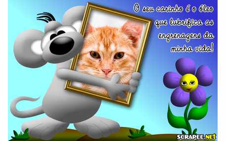 Moldura - Carinho E Oleo Lubrificante