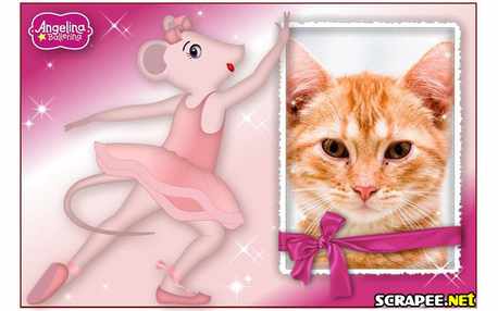 Moldura - Angelina Ballerina