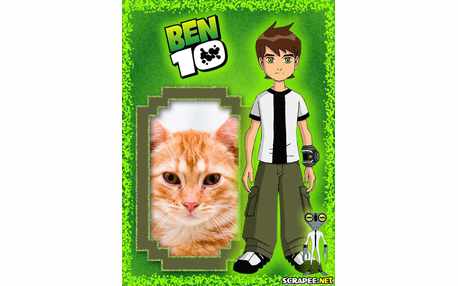 Moldura - Moldura Ben 10