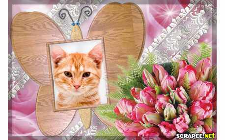 Moldura - Ramo De Flores