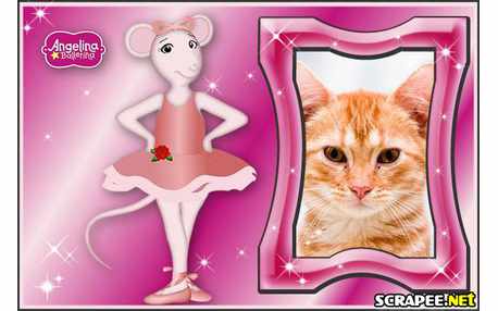 Moldura - Moldura Da Angelina Ballerina