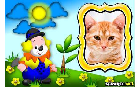 Moldura - Moldura De Palhaco