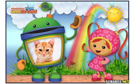 Moldura - Milli Do Desenho Umizoomi