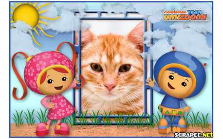 Moldura - Geo E Milli Do Desenho Umizoomi