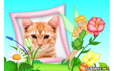 Moldura - Fadinha Tinkerbel