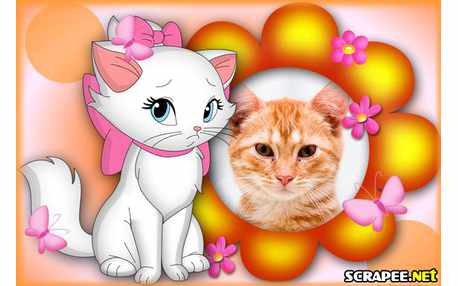 Moldura - Marie   Gatinha Do Aristogatas