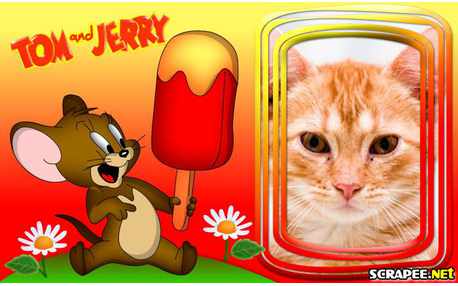 Moldura - Jerry   Tom E Jerry