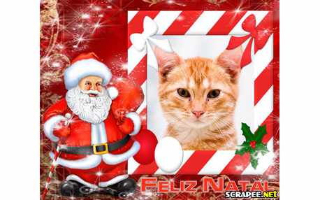 Moldura - Papai Noel