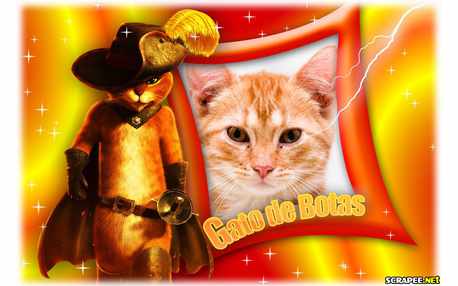 Moldura - Filme Gato De Botas