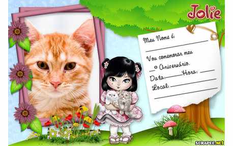 Moldura - Convite Da Jolie